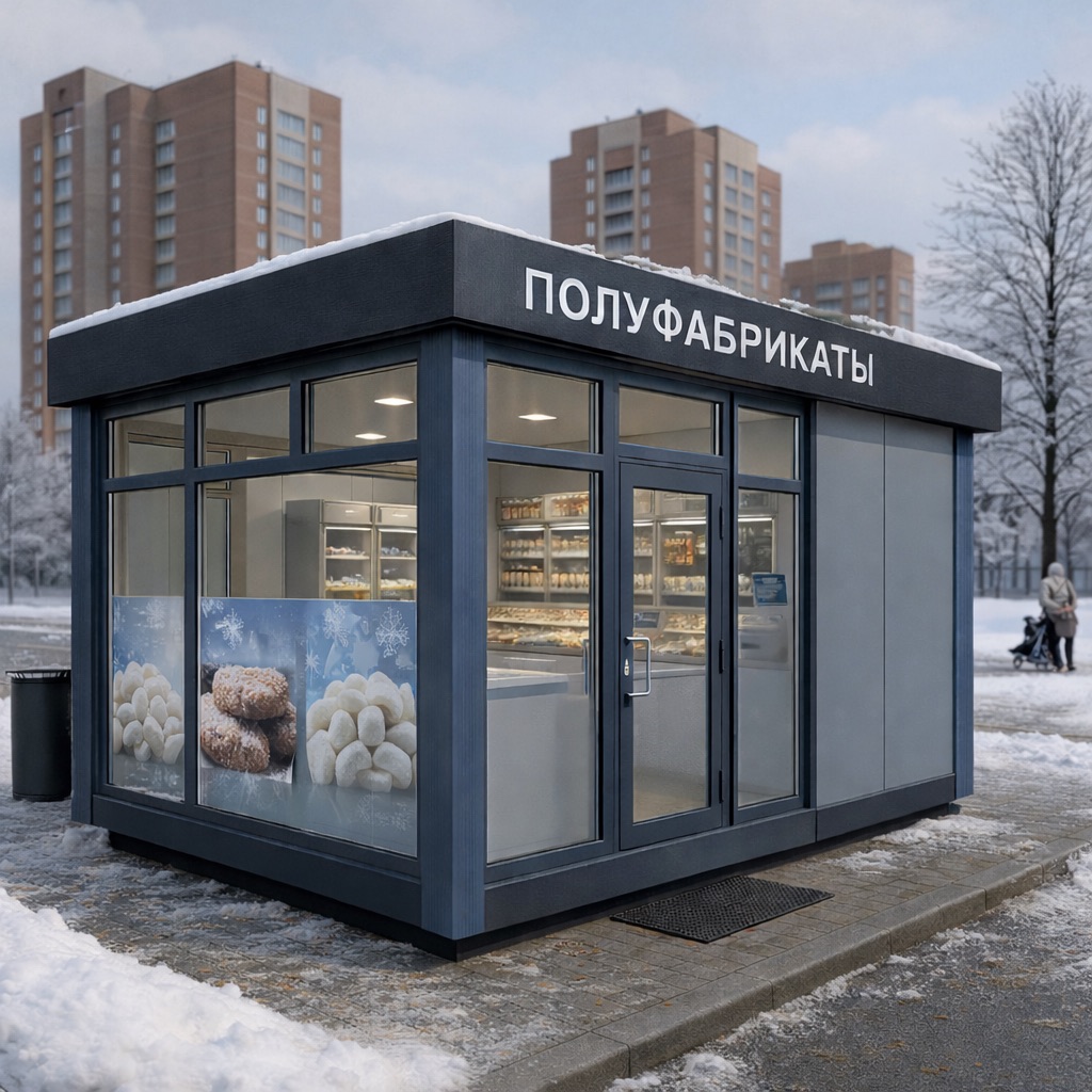 Торговый павильон №62 - функциональный павильон под магазин, услуги и офис продаж